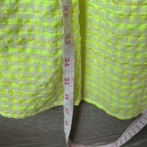 Anthropologie Corey Lynn Calter Yellow Mariah Textured Mini Dress Size Medium thumbnail 13