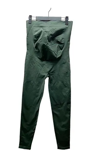 Blanqi Everyday Maternity Belly Support Leggings Storm Olive Green Size Large thumbnail 2