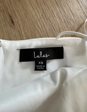 White Lulus Mini Dress thumbnail 2