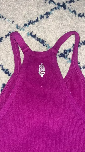 Free People Magenta Tank thumbnail 4