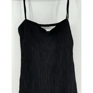 ASTR The‎ Label Open Back Plisse Midi Dress Size Small Black thumbnail 4