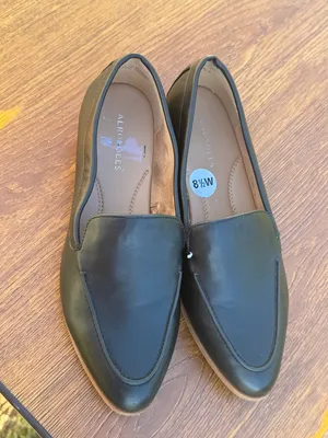 Aerosoles Black Slip-On Loafers Women 8.5W Comfort Low Heel Work thumbnail 3