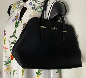 kate spade black Large/Medium Leather Handbag thumbnail 5