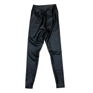 Offline By Aerie‎ S Real Luxe Black Faux Leather High Rise Leggings Sleek thumbnail 4