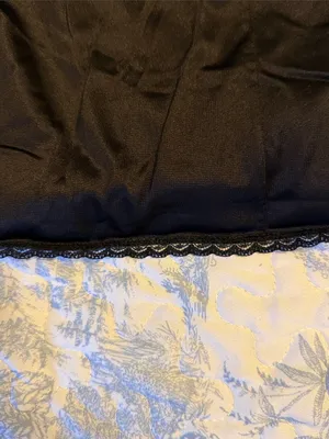 Vintage Vanity Fair Black Nylon Camisole Top Lace Trim Style 17-760 Size 40 / L thumbnail 2