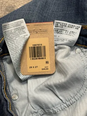 Levi’s Boyfriend Jeans Women’s Size 30 Mid Rise Stellar Stretch Tapered Leg NWT thumbnail 10