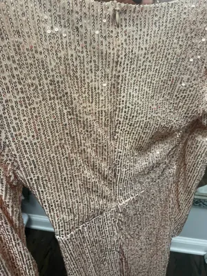 Pink Sparkle Gown Size 8 thumbnail 4