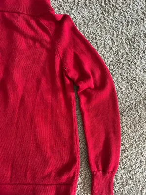 Lauren Ralph Lauren Classic Red Quarter Zip Pullover L/G thumbnail 15