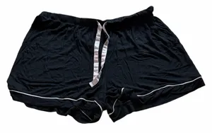 Stars Above Women's Black Drawstring Lounge Shorts thumbnail 1