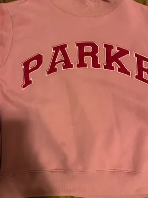 PARKE Pink Mockneck Sweatshirt thumbnail 2