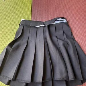 Black pleated mini skirt/ tennis skirt thumbnail 7