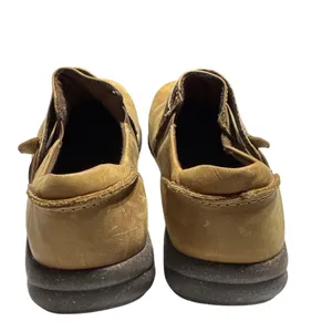 Brand New Clarks Women's Size 7.5 Dark Tan Brown Clogs Booties Boots thumbnail 3