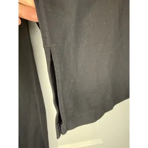 Athleta Barre Skinny Flare Pants In PowerVita Black Side slit Women’s XS Yoga thumbnail 4