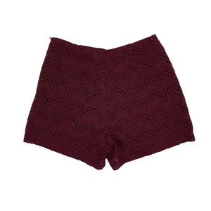 Anthropologie Moon River Shorts Small Maroon Lined Summer Festival Casual thumbnail 3
