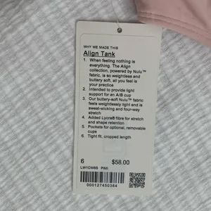 Lululemon Pink mist align tank thumbnail 4