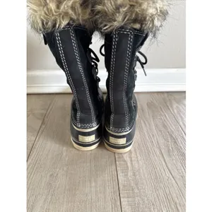 Sorel Joan of Arc‎ Black Waterproof Winter Snow Boots NL2429-010 Womens 6 thumbnail 4