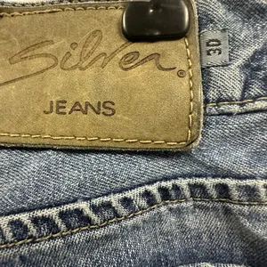 Vintage Silver Mid Rise Blue Jeans Flare Denim Made In Guatemala Womens 30 32 thumbnail 11