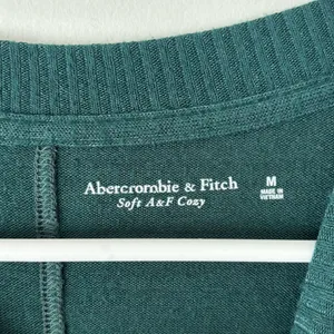 Abercrombie & Fitch Forest Green Soft A&F Cozy Knit Pullover Slouchy Oversized thumbnail 6