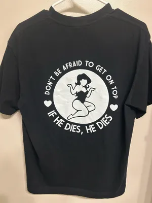Graphic tee Black Size L thumbnail 1