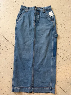 Free People Denim Skirt thumbnail 2