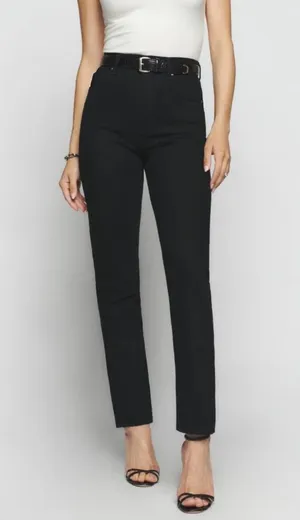 Reformation Ultra High Rise Straight Jeans NWOT thumbnail 1