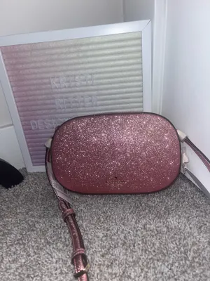 Kate Spade Oval Glimmer Smooth Leather Bag thumbnail 4