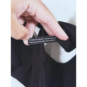 Indah Body Lined Crop Tank Top Womens Small Black Y2K Going Out Indie Sleaze thumbnail 5