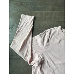Ralph‎ Lauren Women's Light Pink Arm Pocket Long Sleeve Tee Size 1X thumbnail 3