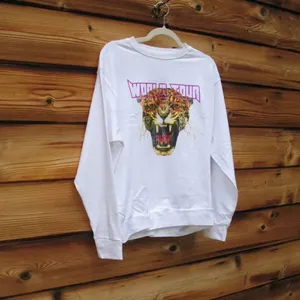 NWT Prince Peter Womens White Size M Graphic Lightweight Sweatshirt Top thumbnail 2