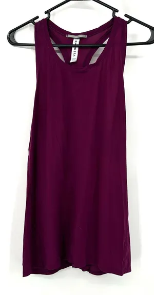 Athleta Size XL Racer Back‎ Tank Top Purple Athletic Athleisure Shirt Blouse thumbnail 1