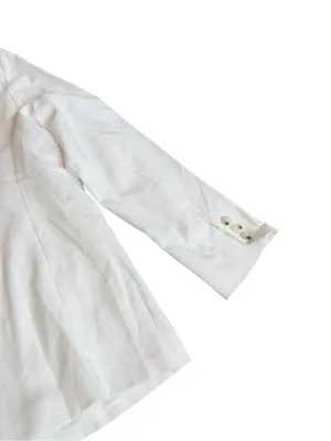 Tuckernuck Studio McGee White Linen Blend Blazer Pockets XX-Large Women's NWT thumbnail 10