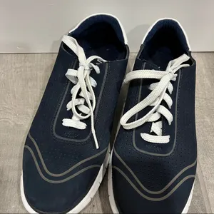 Vionic Fresh Riley Lace Up Navy Blue Sneakers thumbnail 7