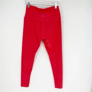 Beyond Yoga High Rise Space Dye Leggings Women's Size L Orange Activewear‎ thumbnail 3