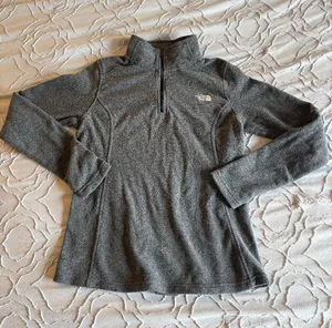 The North Face Hiking 1/4 Zip Fleece Pullover - Charcoal thumbnail 1