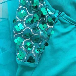 Charades Sequin Mermaid Costume Ariel Halloween Costume NEW Medium thumbnail 10