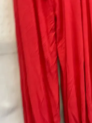 FP Movement by Free People Red Cutout Spaghetti-Strap Jumpsuit thumbnail 10