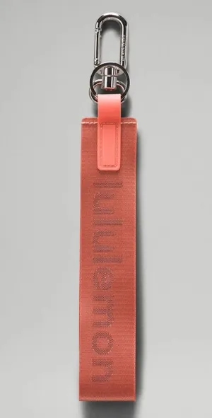 Lululemon Never Lost Keychain (Raspberry Cream/Wine Berry) LU9B20S thumbnail 1