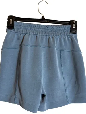 Lululemon Softstreme High-Rise Short 4" Women's 0 Blue Willow Active Lounge Gym thumbnail 5