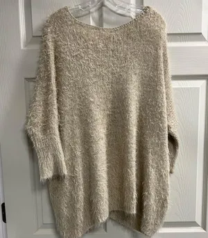 Elan Cream Long Sleeve Sweater - Size Small - VGUC thumbnail 2