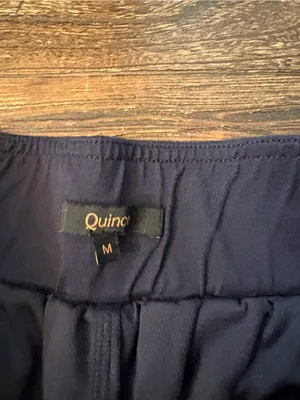 Quince Performance Skort Women Medium Navy Blue Active Tennis Golf thumbnail 6
