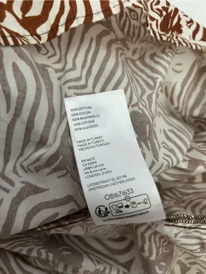 Maeve by Anthropologie | Bettina Tiered Shirt Dress in zebra graphic print thumbnail 9