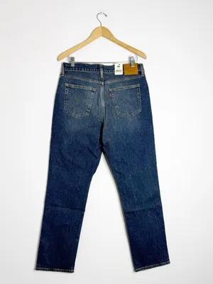 Levi’s 724 High Rise Straight Jeans Size 31 NWT Medium Wash thumbnail 2