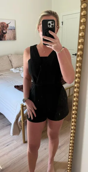 She & Sky Black romper thumbnail 1