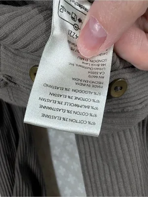 Free People We The Free Green It’s On Cardi Ribbed Button Down Cardigan thumbnail 4