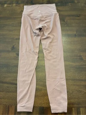 Lululemon Align High-Rise Pant 25" Leggings 4 Tan Mauve Pink thumbnail 3
