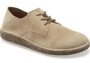 Womens Birkenstock Gary Convertible Derby shoes Size 36 US 5-5.5 Ginger Suede thumbnail 1