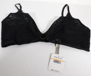 Free People NWT x revolve Toni Bralette In Black thumbnail 3