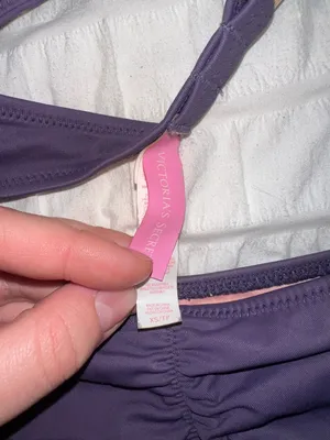 Victoria's Secret Purple Tie-Side Bikini Set thumbnail 3