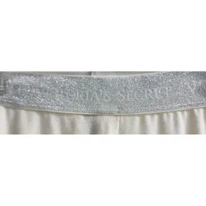 Victoria's‎ Secret Women's Cream Lounge Shorts Sparkle Waistband Size S/P thumbnail 2