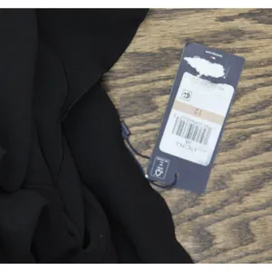 Tommy Hilfiger Womens Mock Neck Ruffled Long Sleeve Cocktail Midi Dress Black 12 thumbnail 6